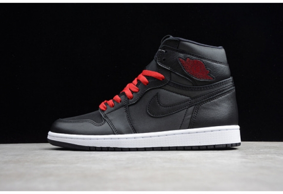 Air Jordan 1 High Black Satin 555088-060 